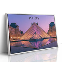 Paris Twilight at the Louvre
