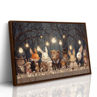 Woodland Feast Under Edison Stars