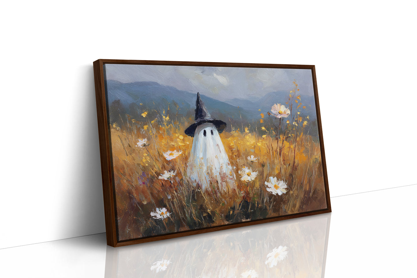A Ghost Among Golden Blooms