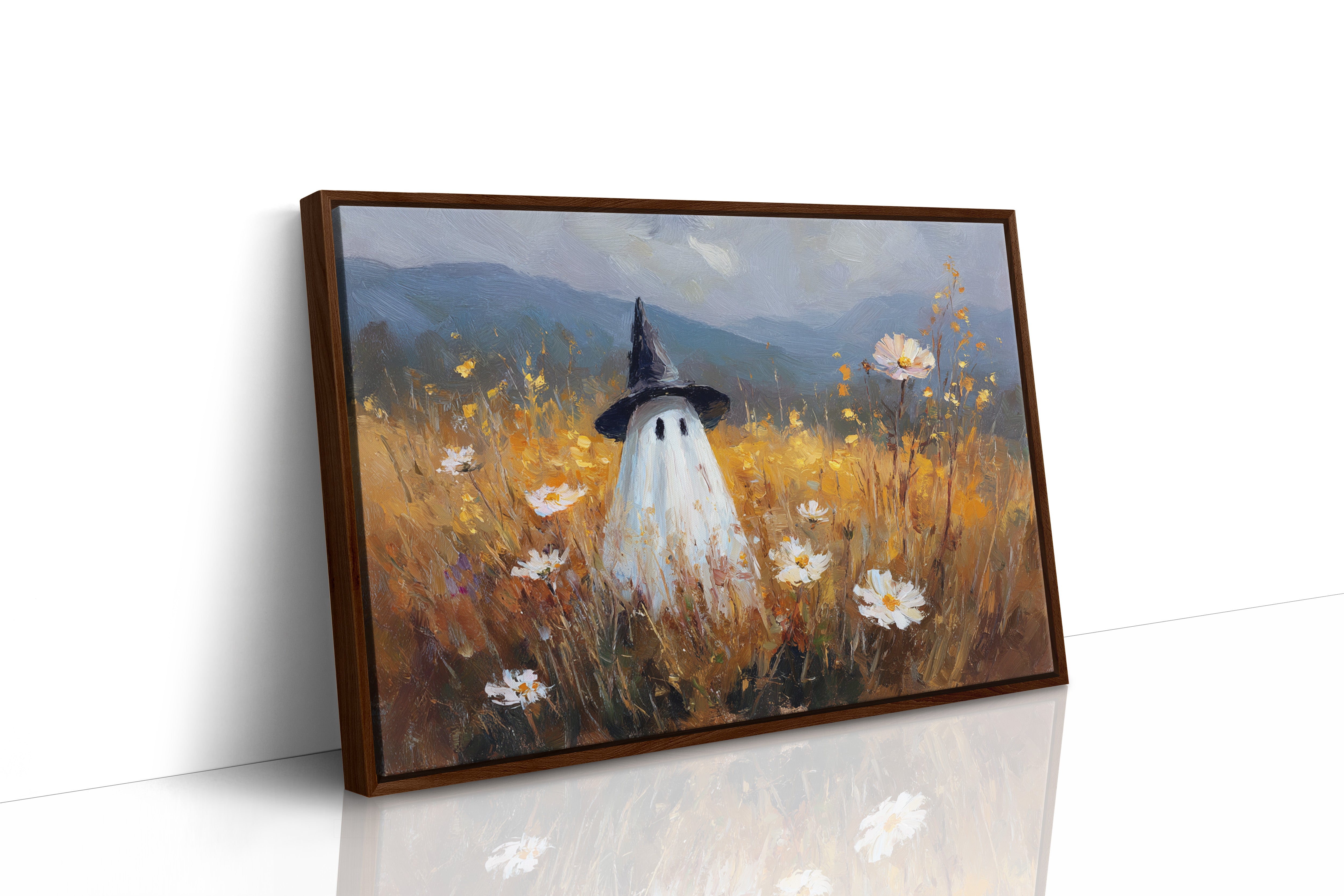 A Ghost Among Golden Blooms