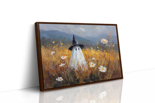 A Ghost Among Golden Blooms