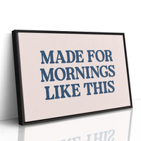 Slow Coffee, No Alarm, Just This