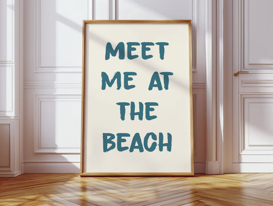 Ocean Letters Paint Summer Stories