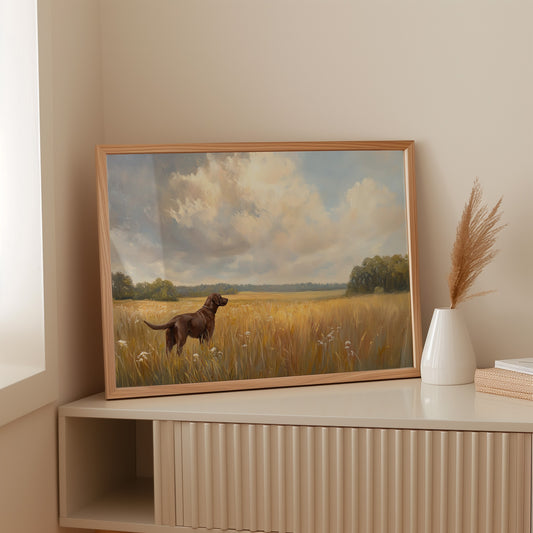 Summer Fields Call Their Faithful Friend