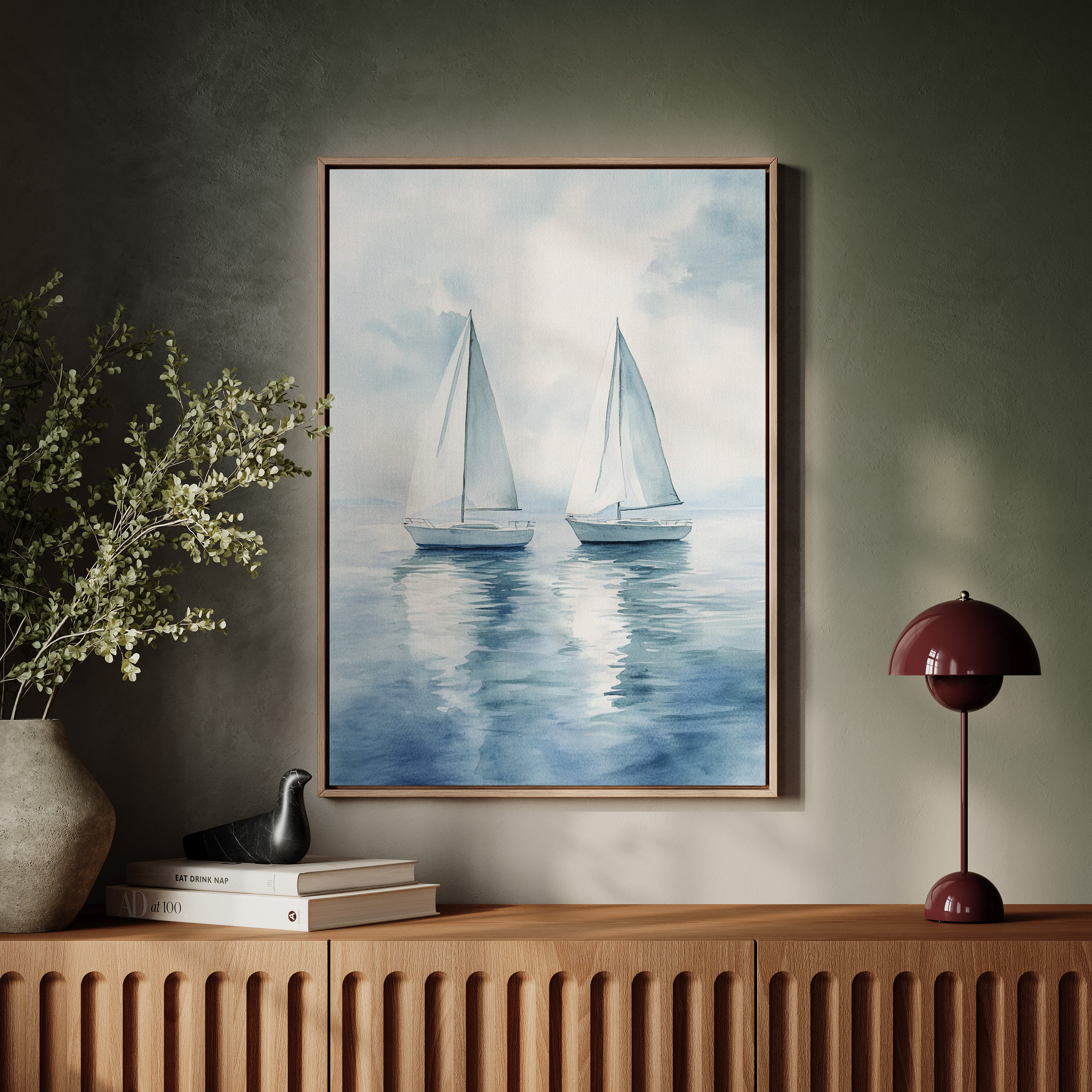 Sails Dance Upon Tranquil Waters
