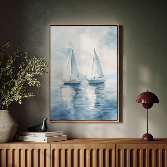 Sails Dance Upon Tranquil Waters