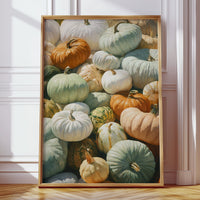 Autumn's Palette In Pumpkin Poetry