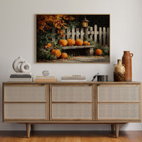 Harvest Glow Beneath Autumn Leaves