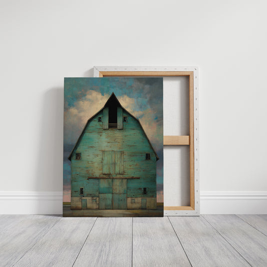 Weathered Sentinel of Turquoise Fields
