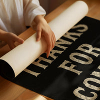 Spiders Weave Gratitude's Message