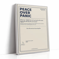 Peace Over Panic