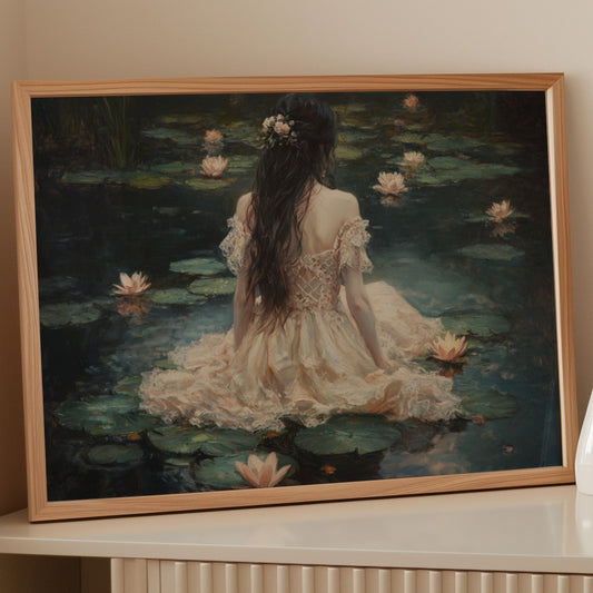 Lotus Dreams In Lace Light