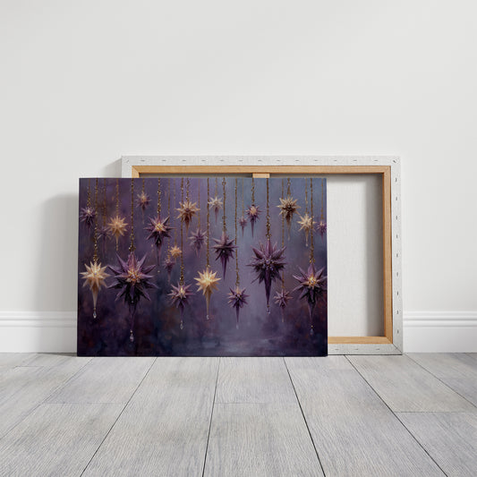 Crystal Stars in the Violet Dark