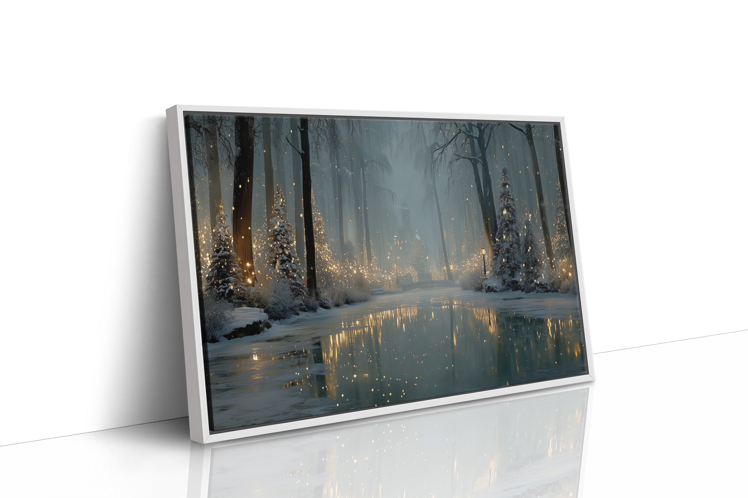 Frost Lake Mirrors December Stars