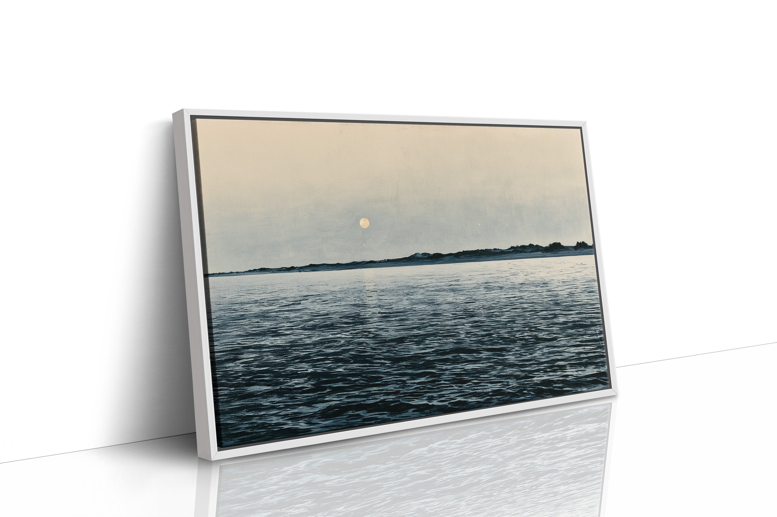 Moonrise Over Quiet Water