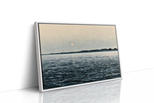 Moonrise Over Quiet Water