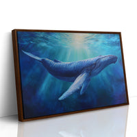 Ocean Giant In Azure Depths