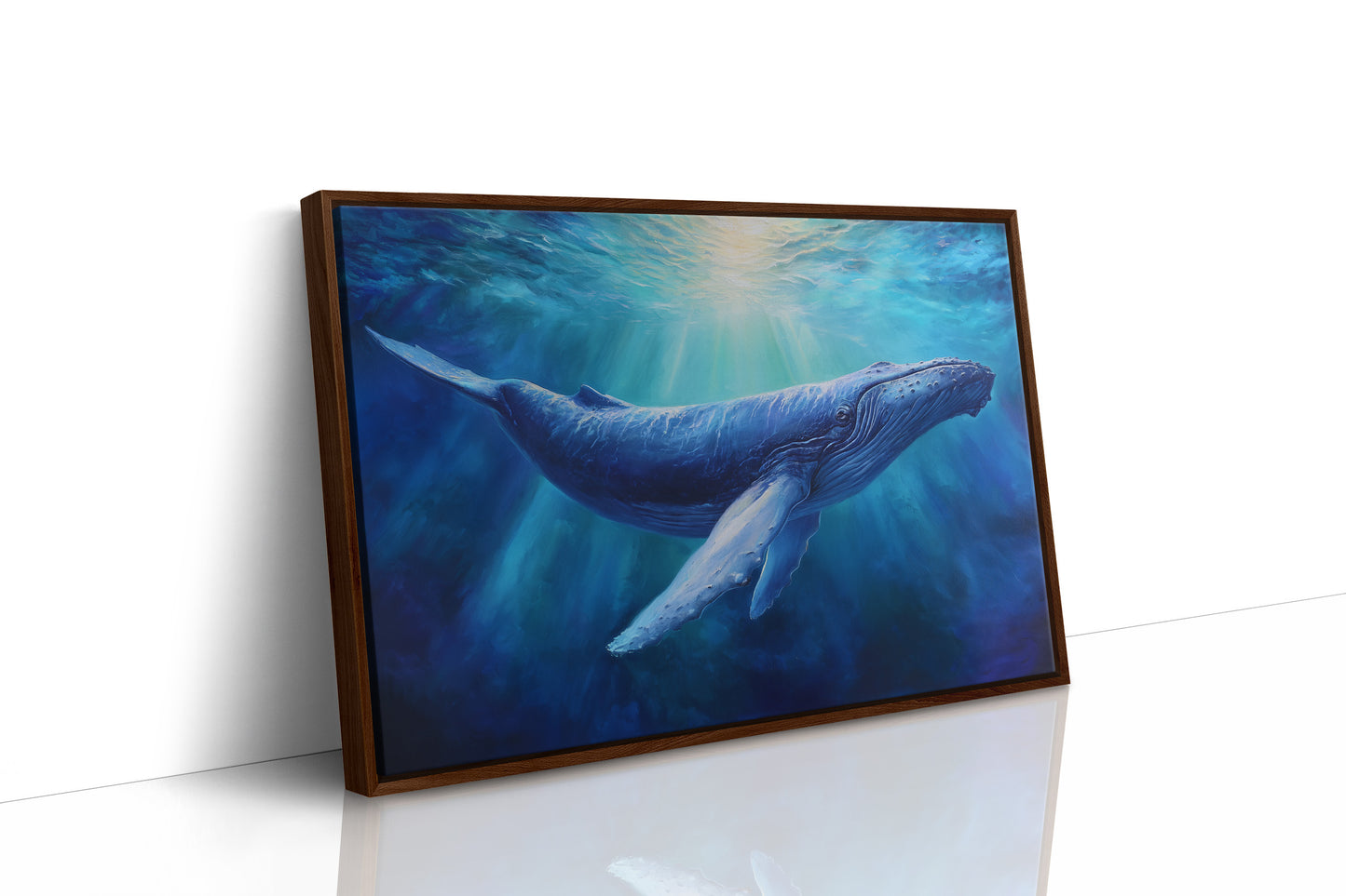 Ocean Giant In Azure Depths