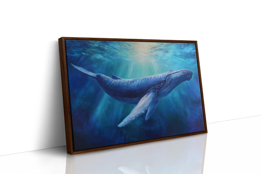 Ocean Giant In Azure Depths