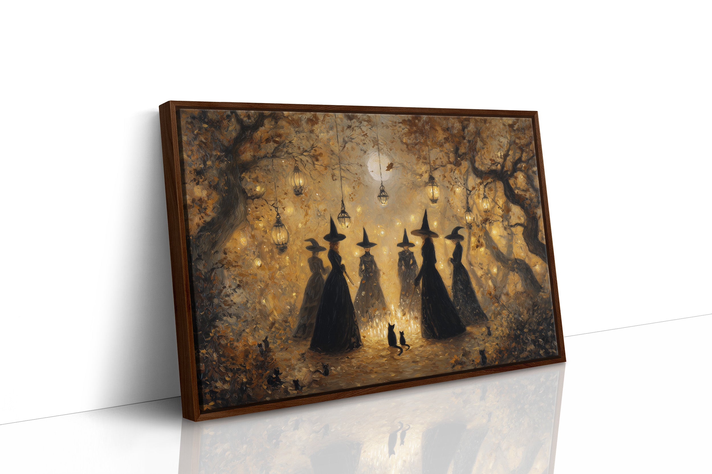 Autumn Coven Gathers At Twilight