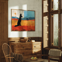 Prairie Wolf Watches Morning Rise