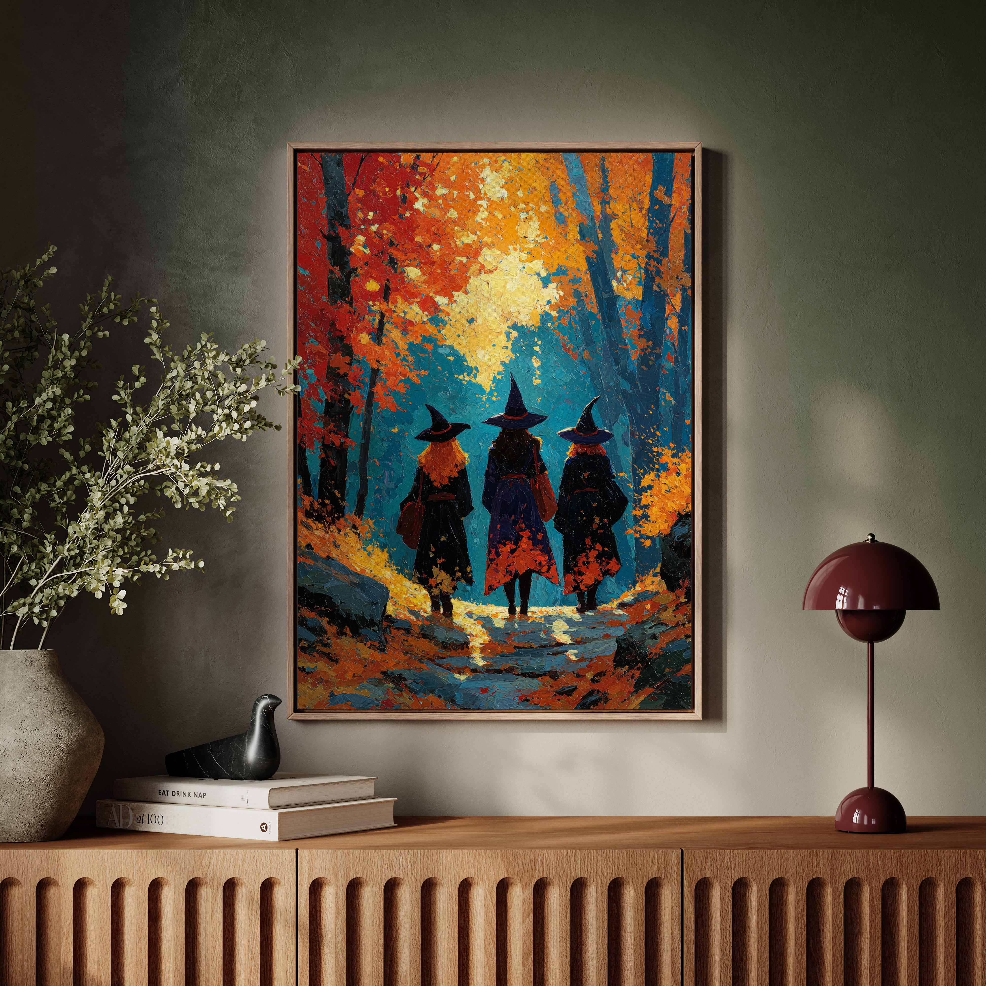 Through The Autumn's Enchanted Path