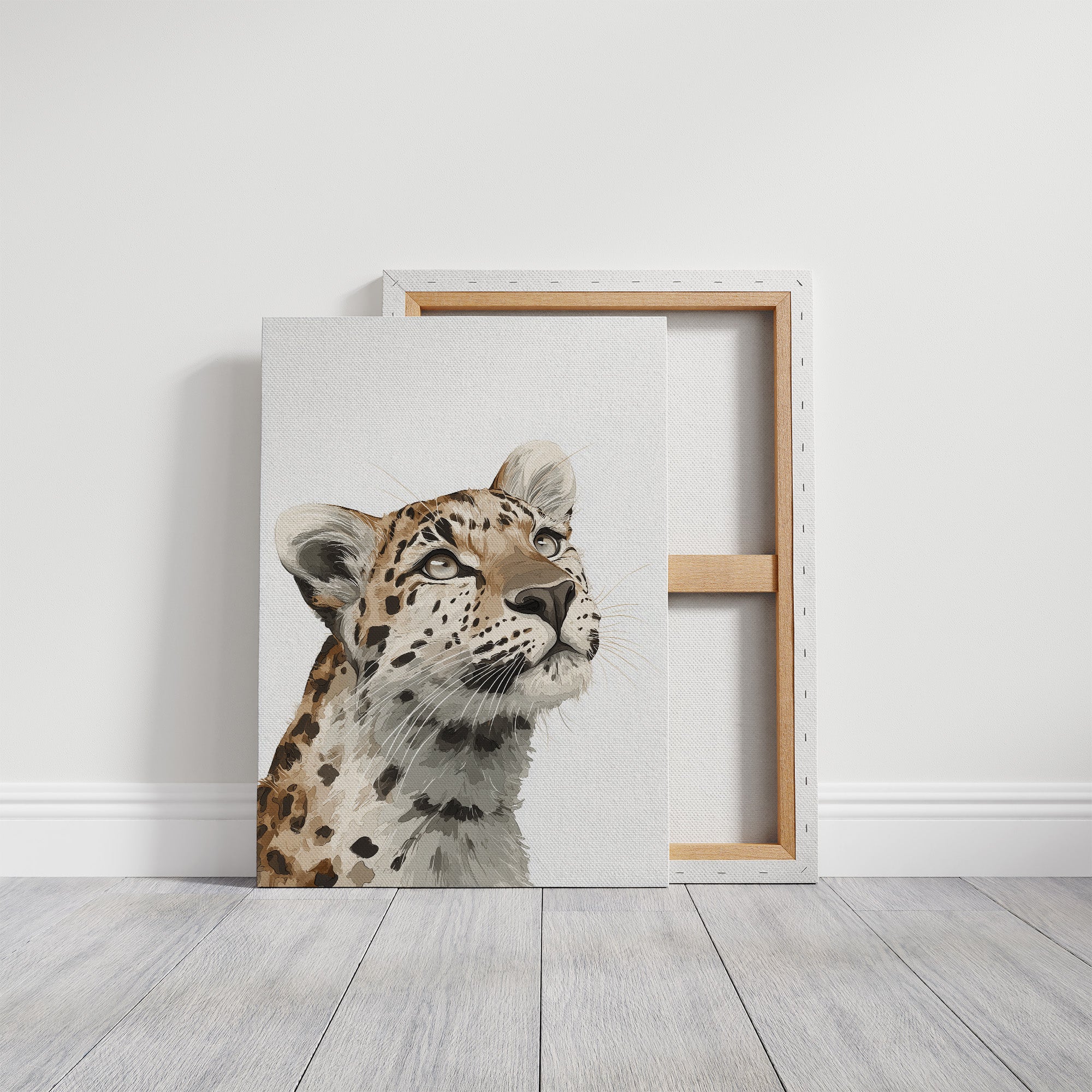 Leopard Looking Skyward