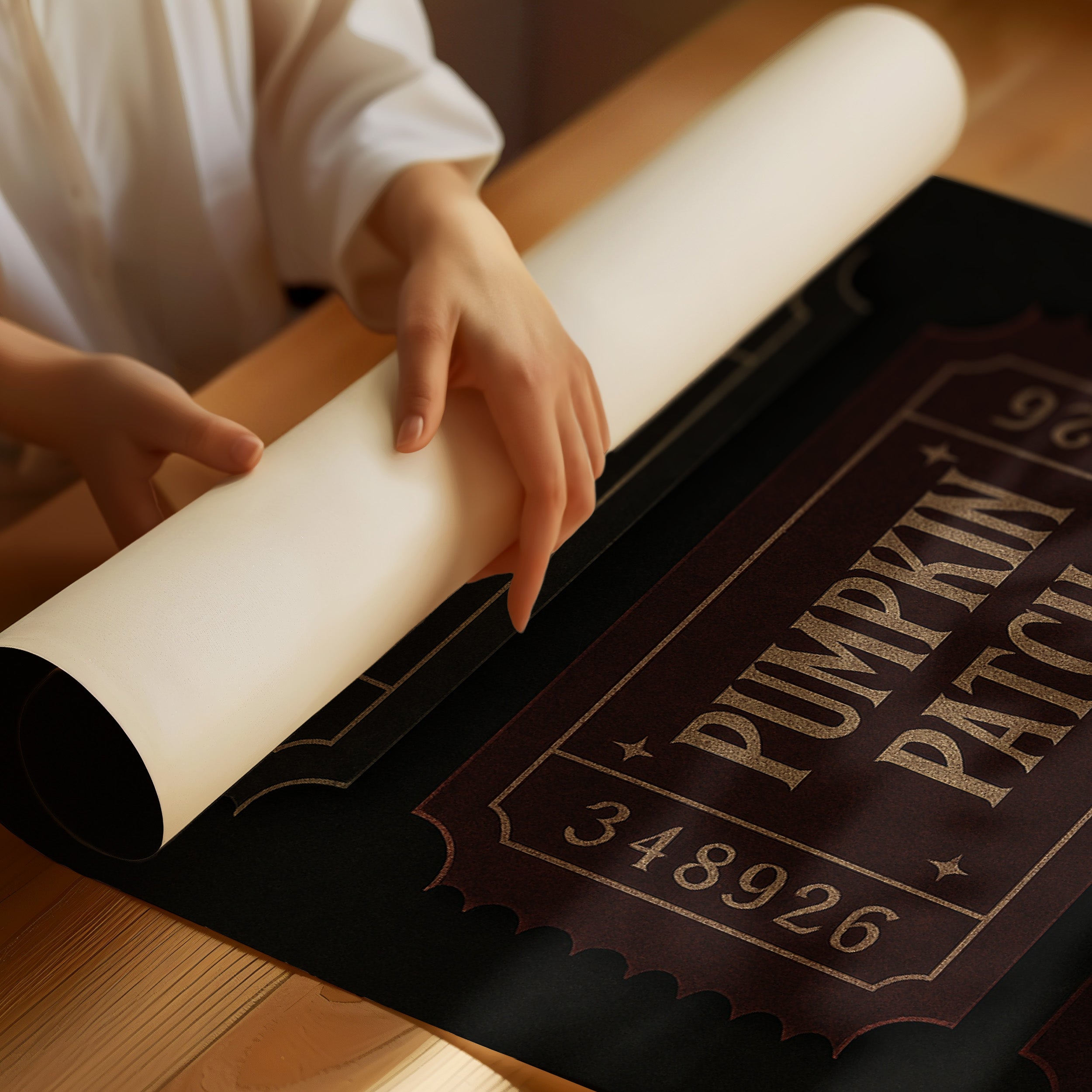 Autumn's Passage Through Vintage Tickets