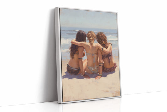 Shoreline Whispers Beneath Azure Skies