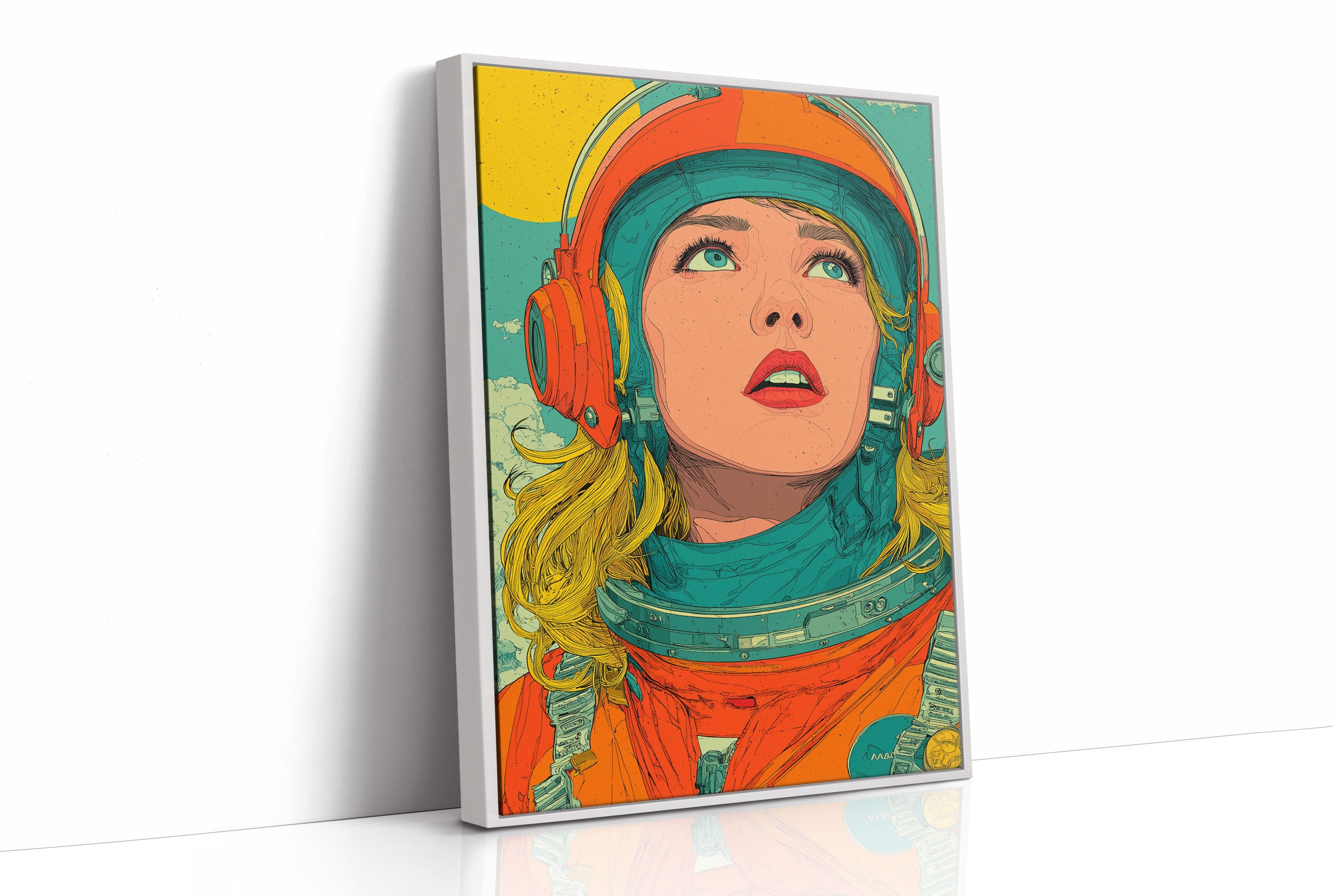 She Looked Up and Didn't Look Back