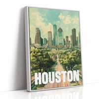 Houston, Riso Print