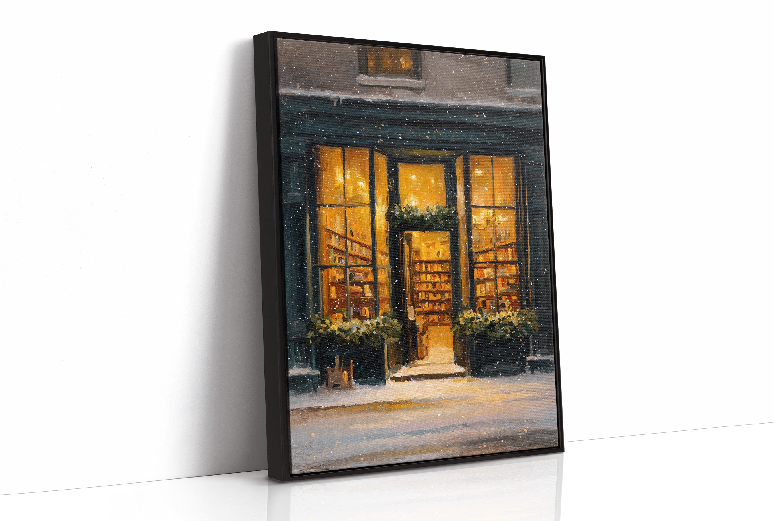 Winter's Bibliophile Haven