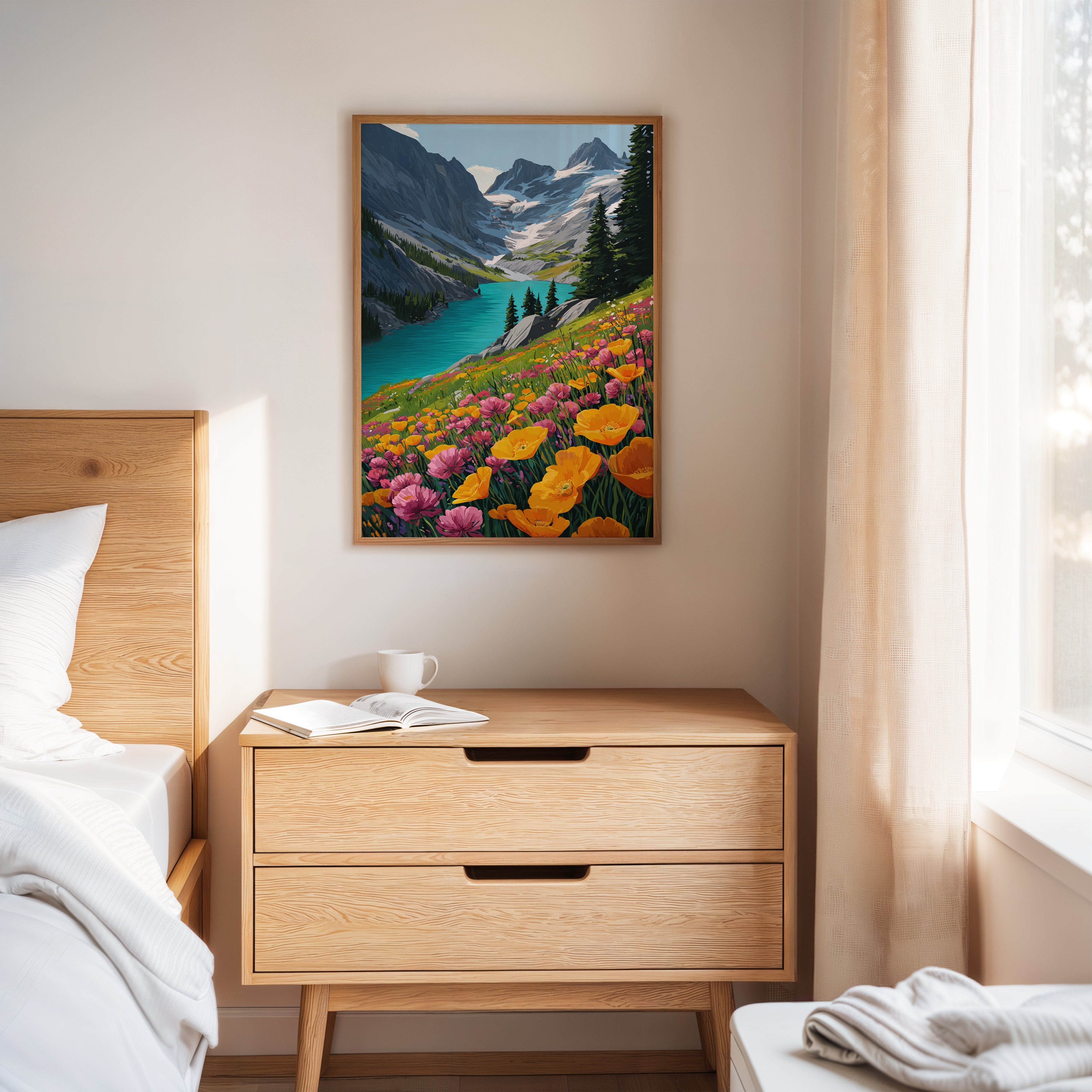 Beneath Peaks of Colorful Bloom
