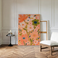 Blush Garden in Full Bloom