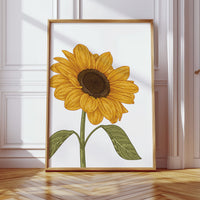Golden Petals Paint Summer's Portrait