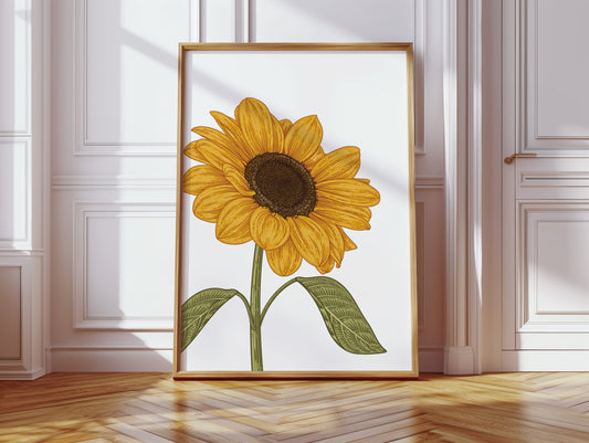 Golden Petals Paint Summer's Portrait