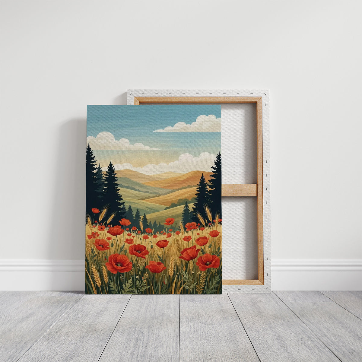 Poppy Fields Forever: Wheat Third-Wheeling