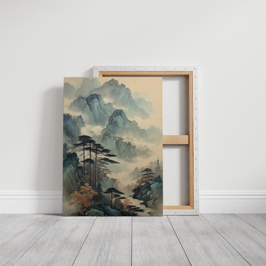 Misty Peaks Hold Ancient Pine Secrets