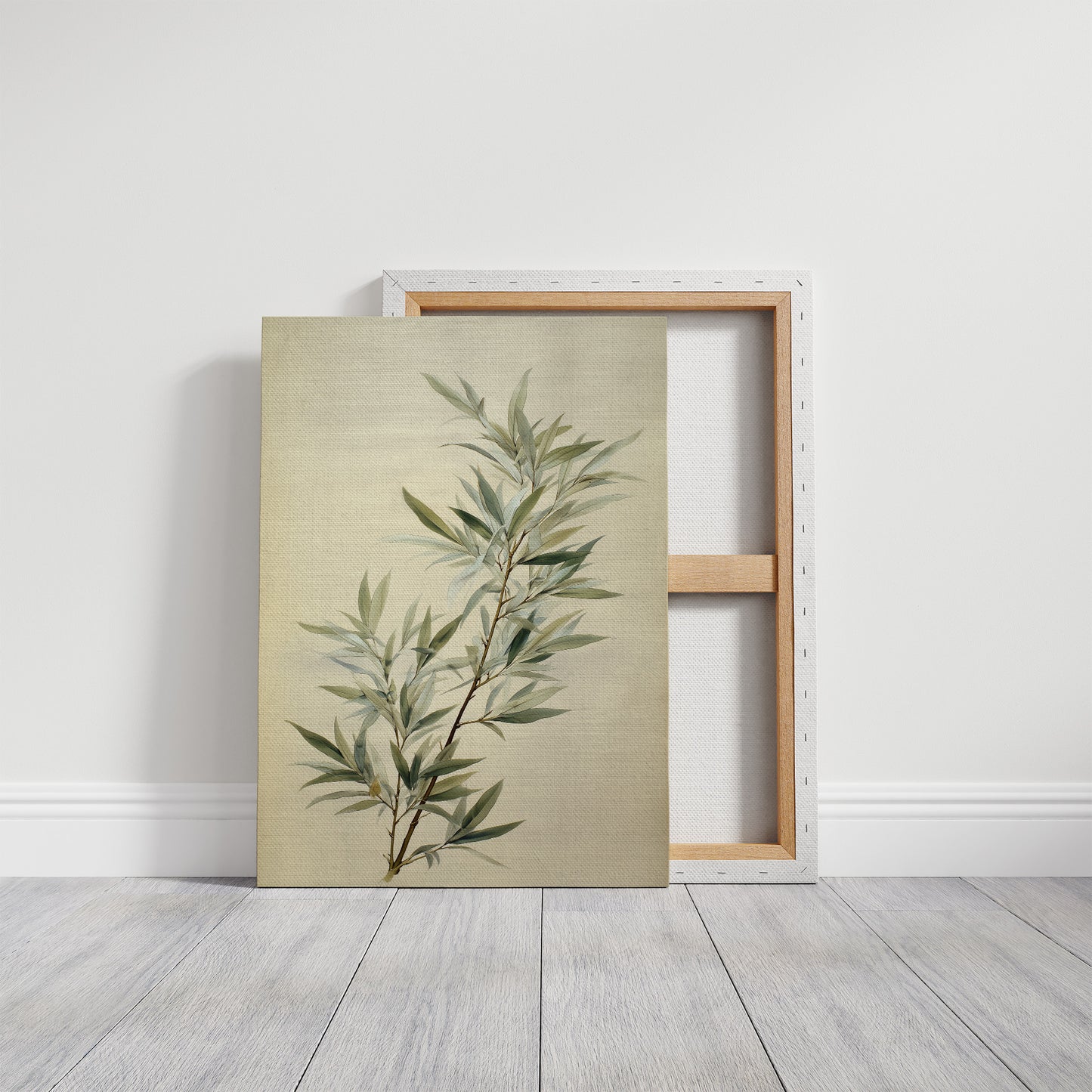 Bamboo Leaves Dance In Morning Light