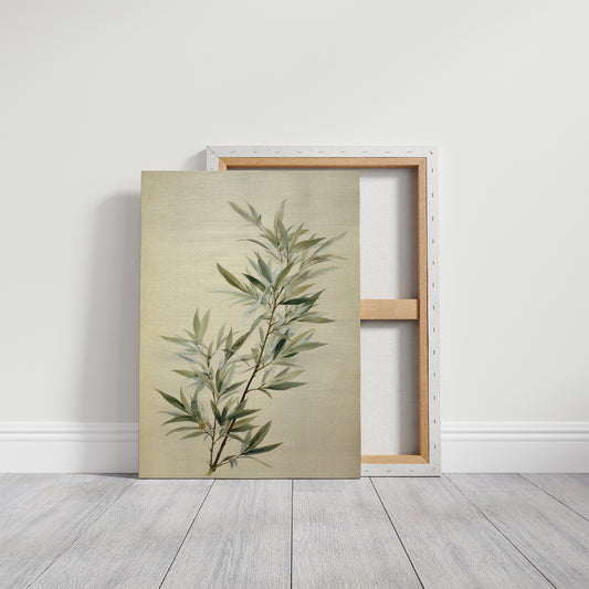 Bamboo Leaves Dance In Morning Light