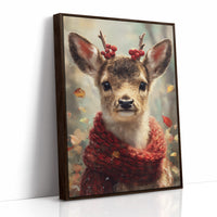 Little One in Winter Berries