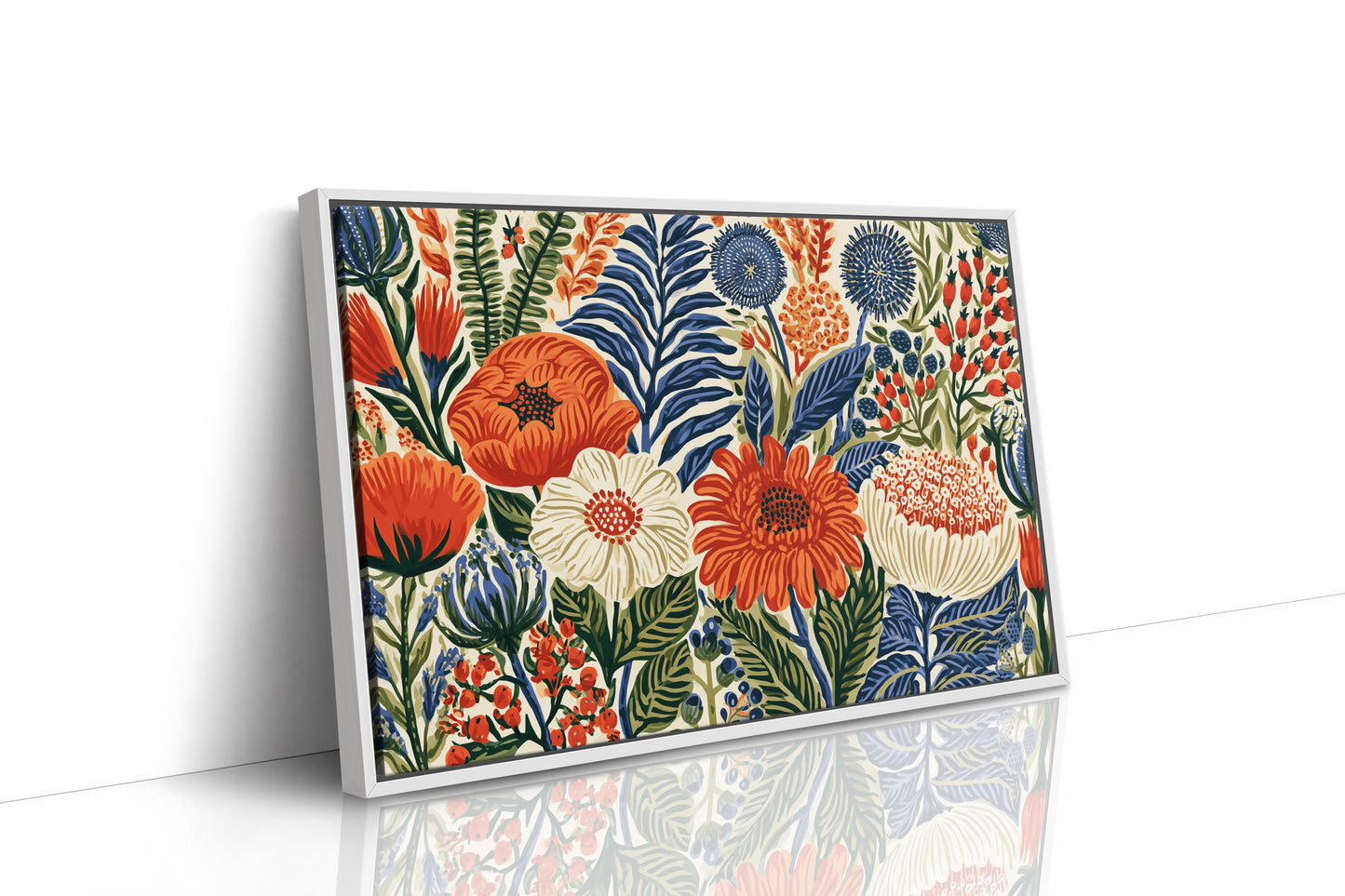 Navy Blooms, Loud Garden