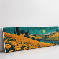 Fields Of Gold Under Teal Skies