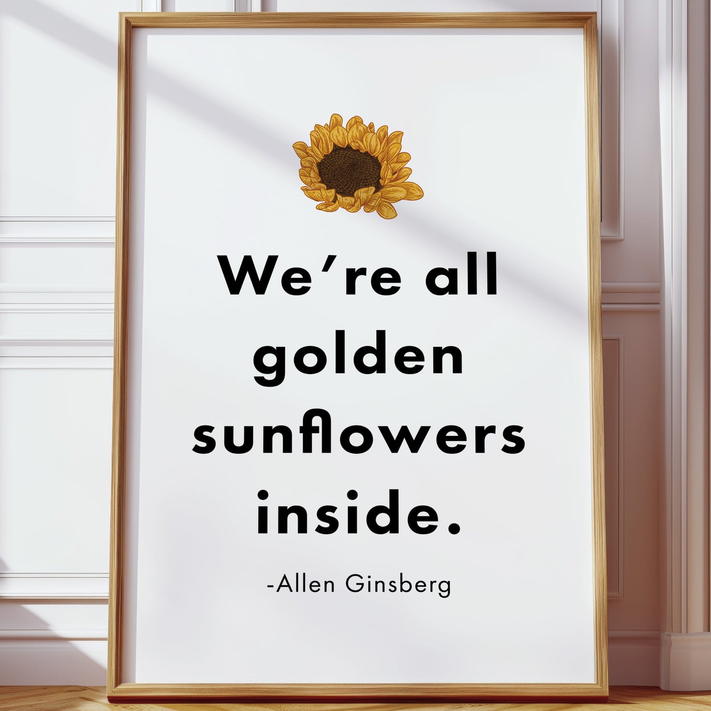 Petals Paint Poetry In Gold