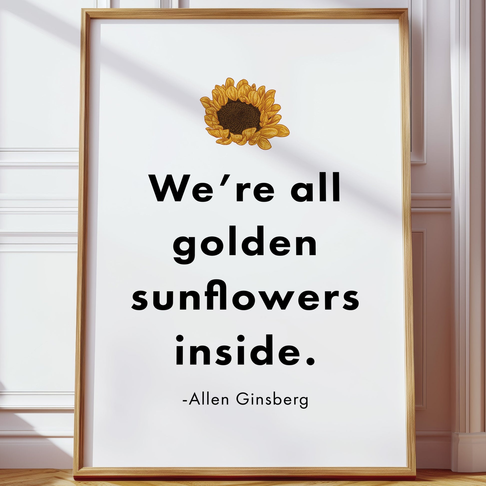 Petals Paint Poetry In Gold