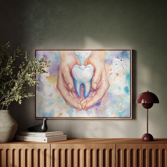 Gentle Hands Hold Healing Light