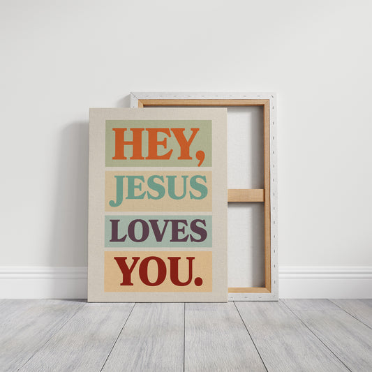 Faith Speaks In Color Blocks