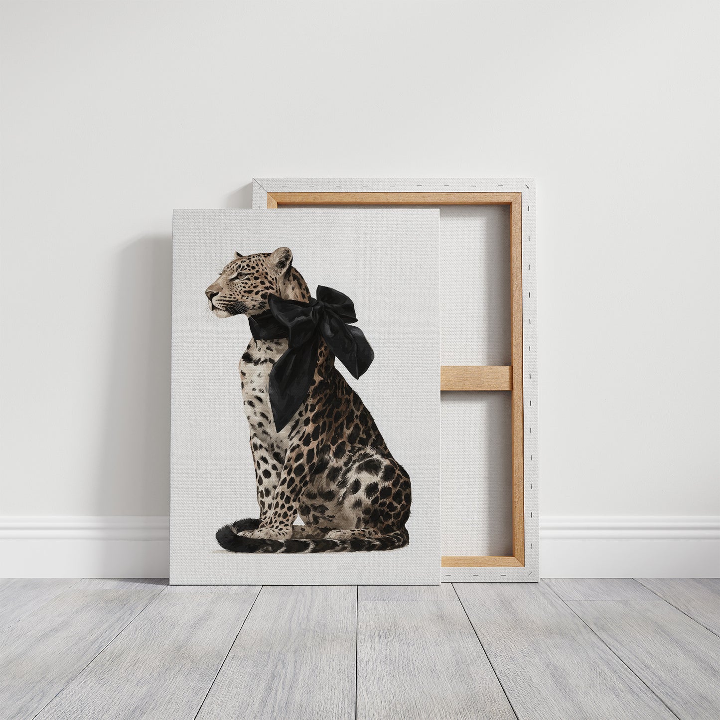 Leopard in Her Sunday Bow