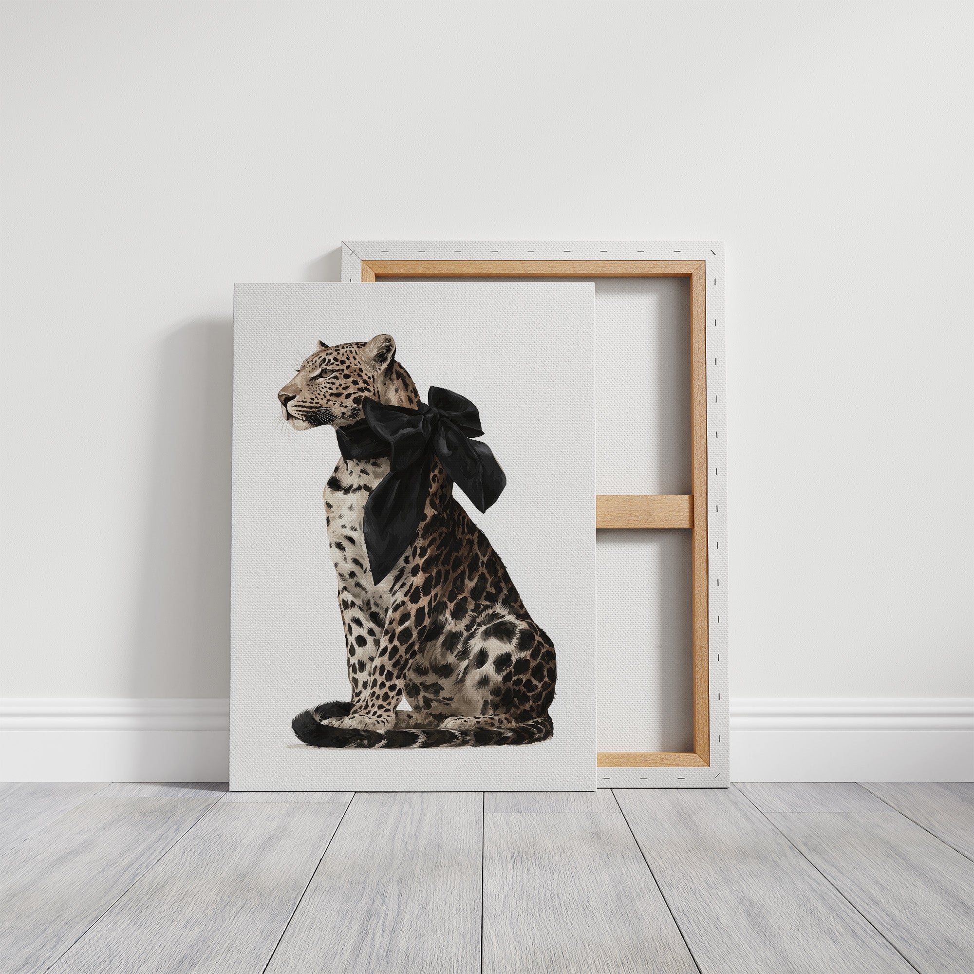 Leopard in Her Sunday Bow