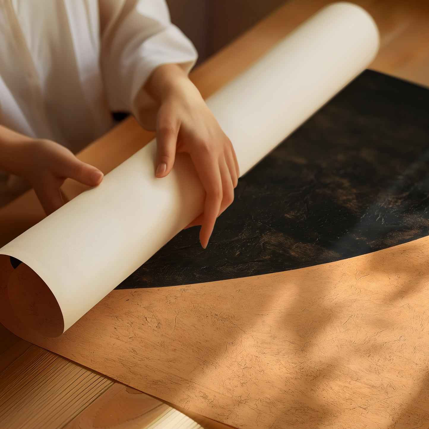 Sunbeams Dance Through Modern Lines